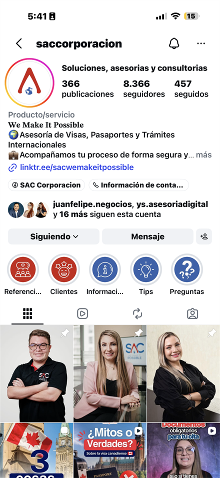 Resultados y presencia en el mundo digital
